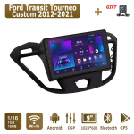 &bdquo;Android&ldquo; automobilio radijas, skirtas &bdquo;Ford Transit Tourneo Custom 2012-2021&ldquo; daugialypės terpės grotuvo galvos blokas, stereo GPS navigacija BT WIFI 1+16 GB 1+16GB