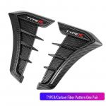 Universalus ryklio peleko &scaron;oninio oro i&scaron;leidimo angos gaubto sparno lipdukas, skirtas automobilio dekoravimui. Small Fender TPU Pair