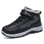 Vyri&scaron;ki laisvalaikio &scaron;ilti žieminiai sportbačiai dirbtinio kailio pamu&scaron;alas trumpi bateliai, neslystantys treniruočių batai vyrams, patogūs suvarstomi lauko sniego batai 40