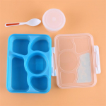 Mikrobangų krosnelė Bento prie&scaron;piečių dėžutė pikniko maisto vaisių konteinerių laikymo dėžutė vaikams suaugusiems