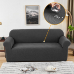 &bdquo;Four Seasons&ldquo; vandeniui atsparus elastinis sofos užvalkalas &ndash; universalus, tinkantis sunkioms apkrovoms, viskas įskaičiuota. 235-290cm four-person sofa