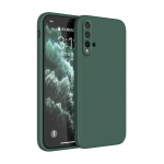 Telefono dėklas Huawei Nova 5T kvadratinis matinis silikoninis Nova5t Nova 5 T mink&scaron;tas prabangus smūgiams atsparus dėklas Funda Nova 5T