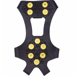 10 smeigių Sniego ledo letena Neslysta sniegas ledas termoplastikinis elastomeras laipiojimo batai smaigaliai rankenos apkabos vir&scaron; batų apdangalai juoda