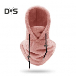 Žieminė kepurė dviračiams su veido skydeliu, reguliuojama rai&scaron;teliu, neperpučiama vėjo, stora, pliu&scaron;inė, pilnos apsaugos, lauko kaklo &scaron;ildytuvas, galvos apdangalas &scaron;altam orui violetinė