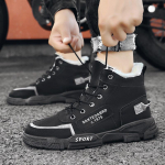 Madingi vyri&scaron;ki auk&scaron;tos kokybės odiniai batai Vyri&scaron;ki pavasariniai laisvalaikio motociklininkų čiurnos Botas Hombre Vyri&scaron;ki su rai&scaron;teliais pagrindiniai batai Vyras Mados vyri&scaron;ki batai 39 juoda