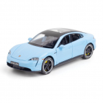 1/32 Porsches Taycan Coupe Lydinio Sportinio Automobilio Modelis Diecast Metaliniai Žaisliniai Transporto Priemonės Automobilio Modelis Simuliacija Garsas ir &Scaron;viesa Vaikų Dovana mėlyna