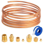 Žalvario sriegio rinkinys Vario vamzdžio rinkinys 1/4 NPT jungtis 1/8 NPT jungtis 72 colių varinių vamzdžių žalvario sriegio jungiamosios detalės CHINA