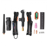 2-120A Suvirinimo degiklio rinkinys Elektrodo laikiklis Keraminių antgalių rinkinys Profesionalūs rankiniai suvirintojo priedai Atsarginės dalys As shown