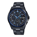 Casio Vyri&scaron;kas OCEANUS OCW-T2600B-1AJF [OCEANUS Classic Line All BlackDLC] apvalus laikrodis, juodas