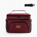 Didelės talpos nepralaidi prie&scaron;piečių kuprinė, terminė didelė piknikas, vėsus ir &scaron;iltas izoliuotas krep&scaron;ys, skirtas laikyti ant peties One Size tamsiai mėlyna spalva