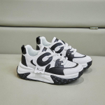 Stambūs sportbačiai moterims Madingi PU odos laisvalaikio bėgimo batai Patogūs vaik&scaron;čiojimo plei&scaron;tais sportiniai sportbačiai, suvarstomi teniso batai moterims 35 raudona