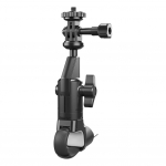 Motociklo dviračio laikiklis 360 besisukantis dviračio vairo stovas skirtas Insta 360 X2 X3 X4 Go Pro 12 11 10 DJI