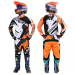 motokroso pavarų komplektas vaikams 4 5 6 7 8 9 10 11 12 13 metų Jaunimas vaikas Motociklas berniukas Mergaitė Jersey Pant Kits lenktyninis kostiumas Visureigis Enduro MX MTB S-20
