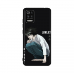 DT21 Death Note Dėklas, skirtas Samsung A04 A14 A23 A34 A54 M23 M33 M52 M53 Realme 10 9 C30S C35 C55 VIVO Y02S Y21 Y33S Y51 X80 Pro skaidrus dangtelis Samsung A32 4G bedugnė