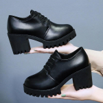 Moteri&scaron;ki auk&scaron;takulniai didelių dydžių Moteri&scaron;ki kulniukai Chaussures Femme Gladiator Vasariniai auk&scaron;takulniai vakarėliui Vestuviniai batai Moteri&scaron;ki stori kulniukai iok9 4 juoda