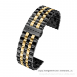 I&scaron;manusis nerūdijančio plieno dirželis, skirtas &bdquo;Samsung Watch&ldquo;, &bdquo;Huawei GT3&ldquo; ir &bdquo;Apple Watch&ldquo; &ndash; penkių karoliukų dizainas. Samsung Huawei 20mm