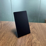 NFC Balta Juoda Tu&scaron;čias Ra&scaron;tas 13.56MHz NFC215 lustas 504Baitai Be Ra&scaron;to Socialinė žiniasklaida RFID NFC Google Atsiliepimų stendas