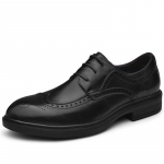 Vyri&scaron;ki natūralios karvės odos Brogues Vestuviniai Verslo Vyri&scaron;ki Laisvalaikio Plok&scaron;čiapadžiai Batai Prabangaus Prekės Ženklo Oxford Batai Vyri&scaron;kiems Batams Platforminiai Batai 38