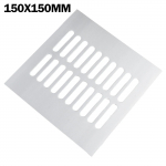 Spintelės oro ventiliacijos grotelės Drabužių spintos oro ventiliacijos grotelės Spintelės aliuminio lydinio kvėpuojantis tinklelis Baldų ventiliacijos dangtelis