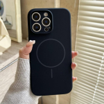 Patobulintas skysto silikono telefono dėklas su belaidžiu įkrovimu, skirtas &bdquo;iPhone 16 15 14 13 12 16 Pro Max 16 Plus&ldquo; saldainių spalvos iPhone 13