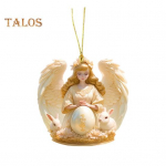 Angelio zuikučio automobilio pakabukas 2D plok&scaron;čias akrilinis pakabinamas aksesuaras transporto priemonės galinio vaizdo veidrodėliui, langams, krep&scaron;iams, raktams A