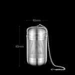 Nerūdijančio plieno arbatos infuzija Arbatos lapeliai Prieskoniai Prieskoniai Rutulinis sietelis arbatinukas Smulkaus tinklelio kavos filtras Arbatos indai Virtuvės priedai