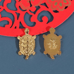10 vnt. Fengshui auksinių pinigų vėžlys japoni&scaron;kas laimės vėžlys už likimą 10pcs