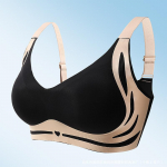 Push Up Liemenėlė Invisibles Patogus besiūlis reguliuojamas dirželis Bralette liemenėlė Underwire Mažiau moteri&scaron;ka liemenėlė 2XL
