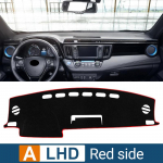 Skirta Toyota RAV4 XA40 2013 2014 2015 2016 2017 2018 RAV 4 automobilio prietaisų skydelis, venkite &scaron;viesos dangtelio anti-UV neslystančio kilimėlio instrumentų kilimams