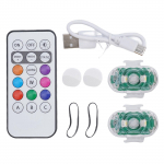 Reguliuojami mirksėjimo režimai Orlaivio LED stroboskopiniai žibintai Apsauginiai nuo susidūrimo LED žibintai