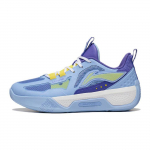 Li Ning Tian Ying krep&scaron;inio batai su lengvo svorio technologija, kvėpuojantys, žemo profilio, vaiki&scaron;ki sportbačiai, mėlyni, violetiniai, YKBT054-11 40