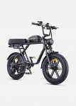 ENGWE M1 250W Galingas variklis 48V15.6AH Dviejų baterijų hidraulinis stabdys E-dviratis 20*4.0 colių riebios padangos elektrinis dviratis M1 black