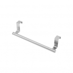 Yousheng virtuvinis rank&scaron;luosčių laikiklis, rank&scaron;luosčių laikiklis ant spintelės durelių, 5 kg keliamoji galia, lengvas montavimas, virtuvinis indų rank&scaron;luosčių pakabinimo stovas S sidabras