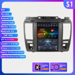 Ossuret Android automobilio radijas Nissan Tiida C11 2004 - 2013 Multimedia 9.7colių vertikalus ekranas Carplay Android Auto I&scaron;manusis multimedijos grotuvas RDS S1 8Core 3G 32G