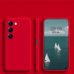 S23 S22 Ultra Plus Dėklas Skystas Silikonas Pilna Apsauga Mink&scaron;tas Vir&scaron;elis Samsung Galaxy S24 S23 S22 S 23 Ultra Plus S23Ultra S24