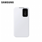 Oficialus Samsung Smart View piniginės tipo atverčiamas dėklas, skirtas Samsung Galaxy S23 FE, Smart View apsauginis telefono dėklas balta