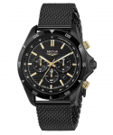 Sector 650 Chronograph Nerūdijančio plieno juodas ciferblatas Kvarcinis R3273631005 100M Vyri&scaron;kas laikrodis