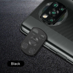 Kameros objektyvo apsauga, skirta Xiaomi Poco X3 NFC Pro metalinis žiedinis dangtelis grūdintas stiklas, skirtas Xiaomi Poco X3Pro galinio objektyvo apsauginiam dėklui mėlyna