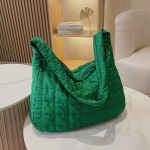 Žiemos kosmoso medvilninis pečių krep&scaron;ys moteri&scaron;kas didelės talpos koldūnų krep&scaron;ys Madingas pamink&scaron;tintas skersinis krep&scaron;ys Prabangus moteri&scaron;kas apatinis dėklas 40*11*35cm