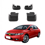 4 vnt. Automobilio purvasargiai Purvasaugiai Automobilio purvasargiai Suderinami su Honda Civic 2006 2007 2008 2009 2010 2011 Sedanas BT-01 juoda