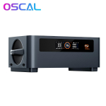 OSCAL Ne&scaron;iojama elektrinė PowerMax 2400 Pro 2016 Wh talpa 2400 W i&scaron;ėjimas 1500 W itin greitas įkrovimas Only battery pack juoda