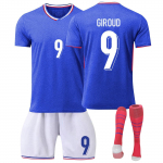2425France Namų futbolo megztiniai &scaron;ortai ir kojinės Naujo sezono &scaron;ortai ir kojinės suaugusiems ir vaikams dydžio rinkinys L