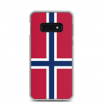 Telefono dėklas - Samsung - Galaxy S10e - Norvegijos vėliava - Lankstus - Daugiaspalvis
