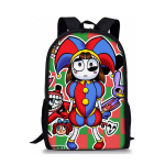 Magi&scaron;kas Skaitmeninis Cirkas Kvėpuojanti Kuprinė Anime Kawaii Knygų Krep&scaron;ys Krep&scaron;ys Animacinė Kuprinė Mochila Gimtadienio dovana