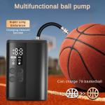 Daugiafunkcis mini rutulinis universalus ne&scaron;iojamas siurblys su ap&scaron;vietimo funkcija elektrinis pripūtimo siurblys Naujas 90 * 63 * 40 mm