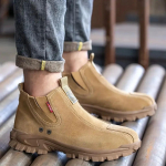 Vyri&scaron;ki Batai Pramoniniai Saugos Guminiai Madingi Darbiniai Vyri&scaron;ki Batai Pasiūlymas Kar&scaron;tas I&scaron;pardavimas Dizainerio Laisvalaikio Neslystantys Y2k Vintažiniai Dydis 44 46