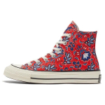 Converse Chuck 70 High Paisley - Habanero Red Unisex Kedai Egret Rush-Blue 171072C 36.5