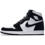 Air Jordan 1 Retro High OG Twist Moteri&scaron;ki sportbačiai Juodi Juodi-Metaliniai-Auksiniai-Balti CD0461-007 40.5