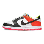 Nike Dunk Low GS Cartwheel Vaikams Sportbačiai Balti Juodi Signaliniai Mėlyni DV1752-101 35.5