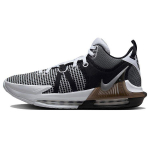 Nike LeBron Witness 7 EP Balti Juodi Vyri&scaron;ki Sportbačiai Metalinio Sidabro DM1122-100 42.5